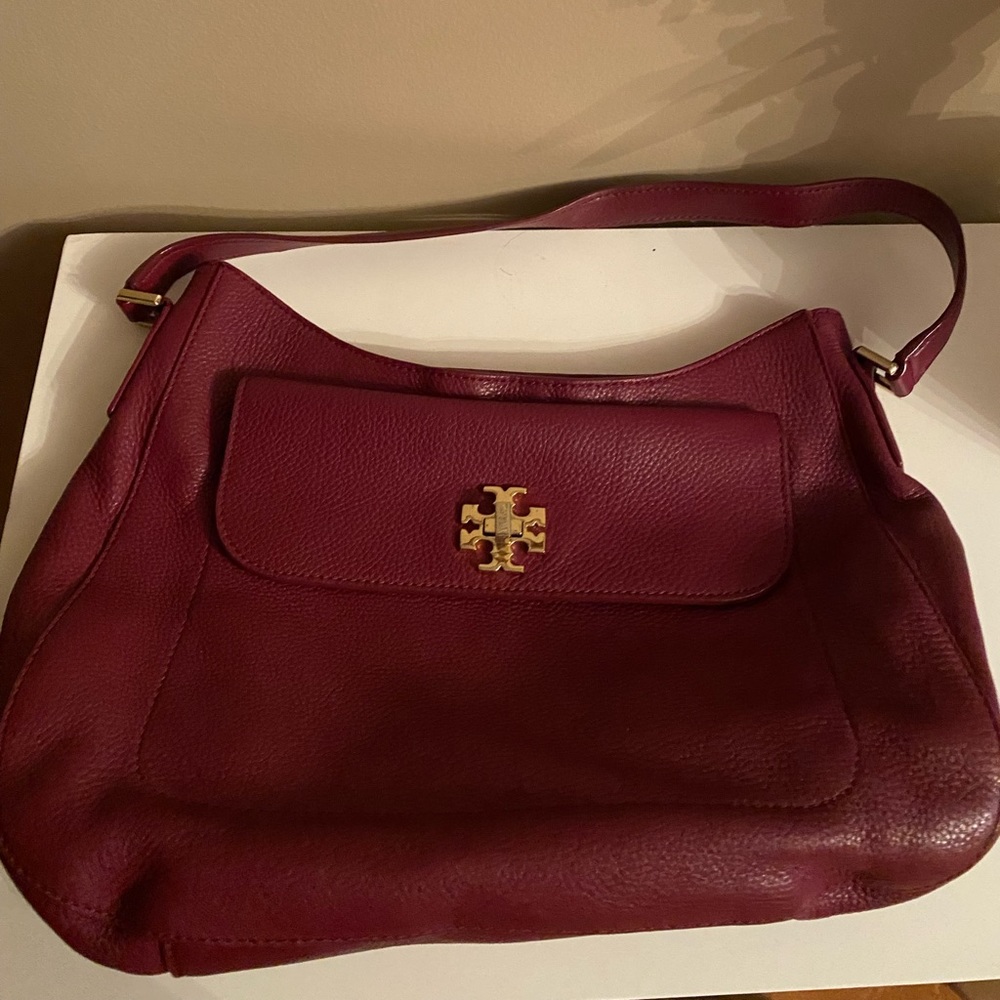 Tory Burch  shoulder bag ~Burgundy